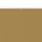 VidaXL vertikāla markīze, bēša, 140x800 cm, Oksfordas audums cena un informācija | Saulessargi, markīzes un statīvi | 220.lv