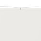VidaXL vertikāla markīze, balta, 60x1200 cm, Oksfordas audums cena un informācija | Saulessargi, markīzes un statīvi | 220.lv