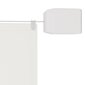 VidaXL vertikāla markīze, balta, 200x420 cm, Oksfordas audums cena un informācija | Saulessargi, markīzes un statīvi | 220.lv