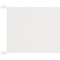 VidaXL vertikāla markīze, balta, 200x270 cm, Oksfordas audums cena un informācija | Saulessargi, markīzes un statīvi | 220.lv