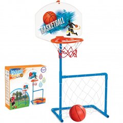 Basketbola un futbola komplekts ar bumbu цена и информация | Игрушки для мальчиков | 220.lv