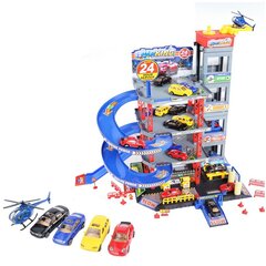 Многоэтажный гараж с автомойкой цена и информация | Конструктор автомобилей игрушки для мальчиков | 220.lv