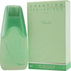 Tualetes ūdens Ted Lapidus Creation The Vert EDT sievietēm, 100 ml cena un informācija | Sieviešu smaržas | 220.lv