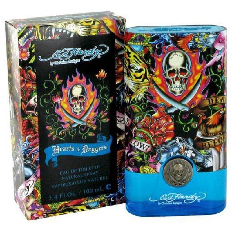 Tualetes ūdens Ed Hardy Hearts & Daggers for Men EDT vīriešiem, 50 ml цена и информация | Vīriešu smaržas | 220.lv