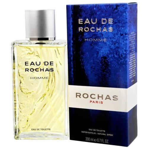 Tualetes ūdens Rochas Eau De Rochas pour Homme EDT vīriešiem, 200 ml цена и информация | Vīriešu smaržas | 220.lv