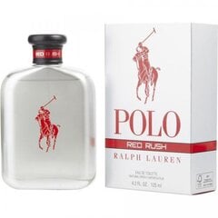 Tualetes ūdens Ralph Lauren Polo Red Rush EDT vīriešiem, 125 ml cena un informācija | Vīriešu smaržas | 220.lv