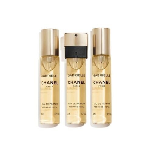 Parfimērijas ūdens Chanel Gabrielle EDP (3 x 20 ml) cartridges 60 ml cena un informācija | Sieviešu smaržas | 220.lv