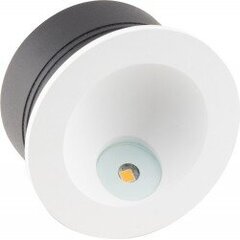 Spotlampa Maxlight Time kolekcija balta &Oslash;8cm 2W 3000K IP54 H0074 cena un informācija | Griestu lampas | 220.lv