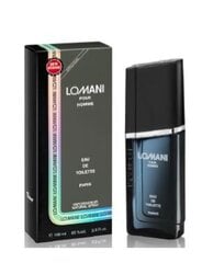 Tualetes ūdens Lomani pour Homme EDT vīriešiem, 100 ml cena un informācija | Vīriešu smaržas | 220.lv