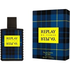 Tualetes ūdens Replay Signature Reverse For Man EDT vīriešiem, 50 ml цена и информация | Мужские духи | 220.lv