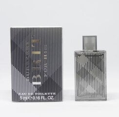 Tualetes ūdens Burberry Brit Men EDT Miniature, 5 ml cena un informācija | Burberry Smaržas, kosmētika | 220.lv