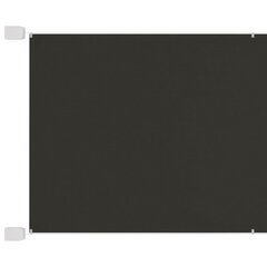 VidaXL vertikāla markīze, antracītpelēka, 140x800 cm, Oksfordas audums цена и информация | Зонты, маркизы, стойки | 220.lv