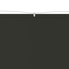 VidaXL vertikāla markīze, pelēka, 180x1000 cm, Oksfordas audums цена и информация | Зонты, маркизы, стойки | 220.lv