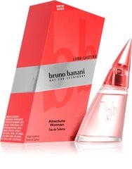 Tualetes ūdens Bruno Banani Absolute Woman EDT sievietēm 50 ml cena un informācija | Sieviešu smaržas | 220.lv