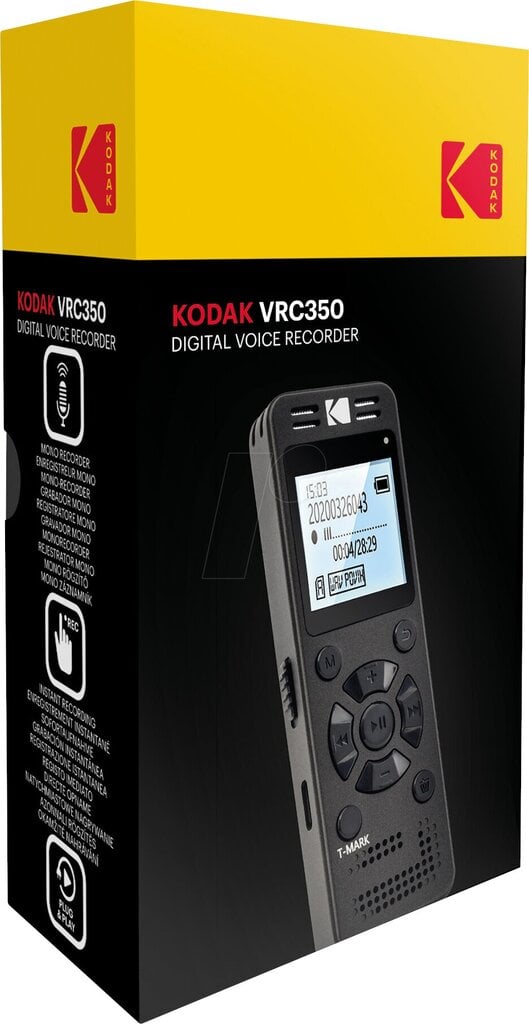Kodak VRC350 cena un informācija | Diktofoni | 220.lv