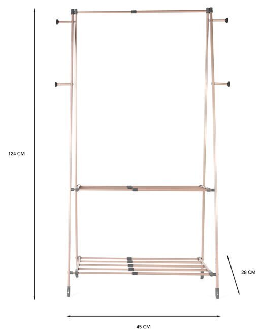 Beldray drēbju žāvētājs, 40x152x92 cm cena un informācija | Veļas žāvēšana | 220.lv