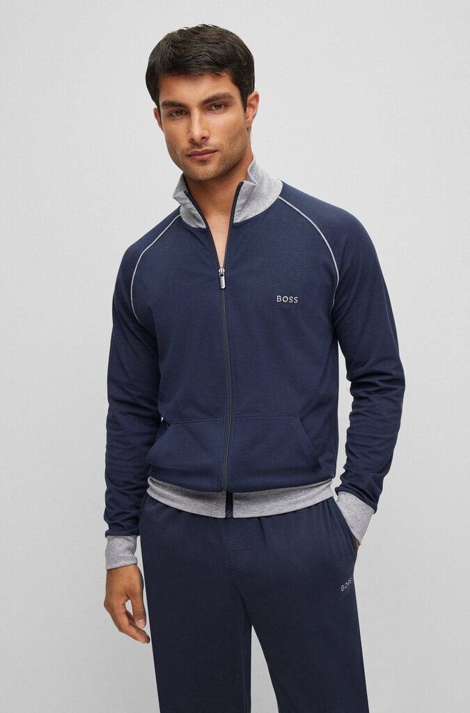 Vīriešu džemperis Hugo Boss Mix&Match Jacket Z 50469548 Bodywear cena un informācija | Vīriešu džemperi | 220.lv