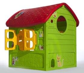 Большой домик для детей, зеленый цена и информация | Детские игровые домики | 220.lv