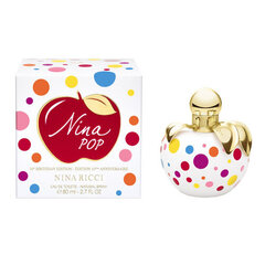 Tualetes ūdens Nina Ricci Nina Pop EDT sievietēm 80 ml cena un informācija | Nina Ricci Smaržas | 220.lv