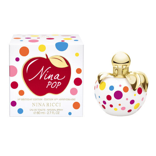 Tualetes ūdens Nina Ricci Nina Pop EDT sievietēm 80 ml цена и информация | Sieviešu smaržas | 220.lv