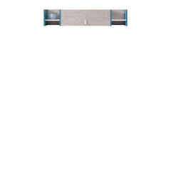 Полка LEGIMI LG12-biały / dąb + morski цена и информация | Полки | 220.lv