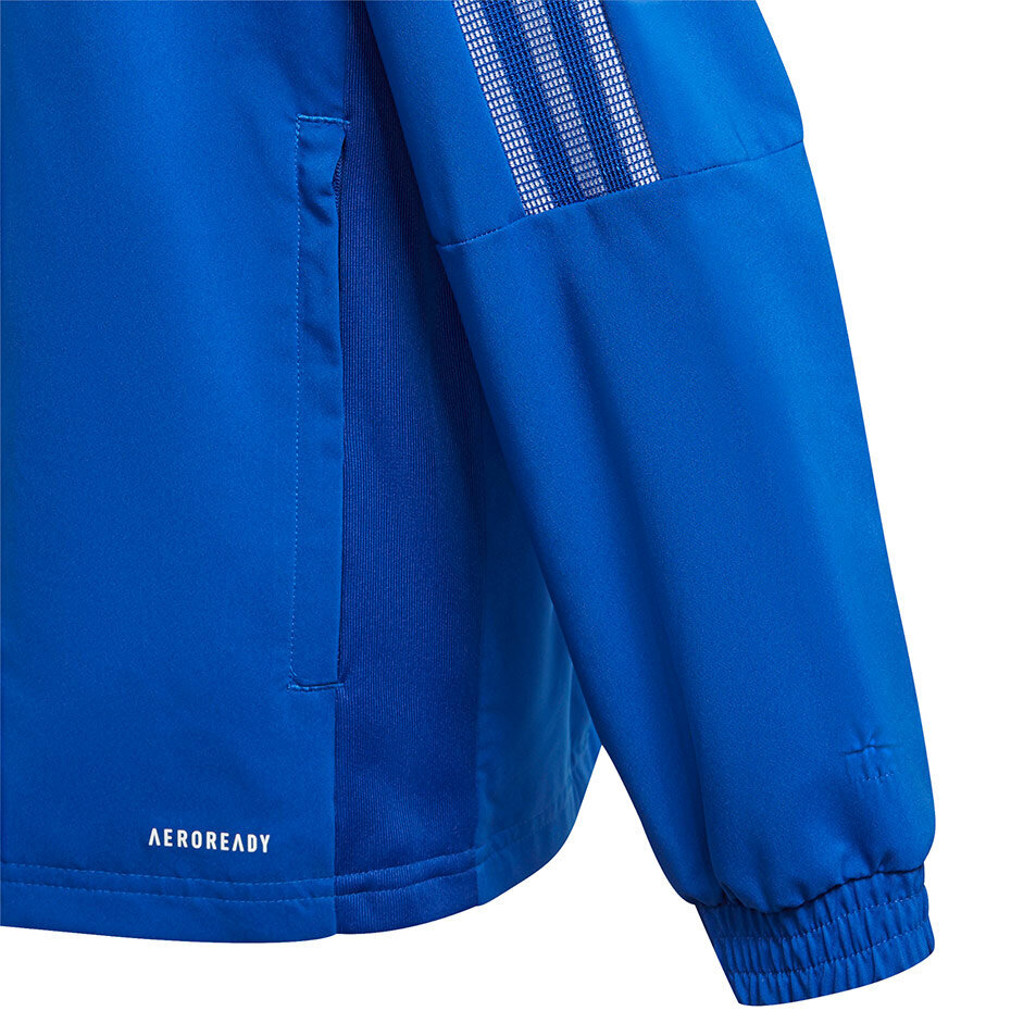 Bērnu jaka Adidas Tiro 21 Windbreaker GP4978, zila cena un informācija | Futbola formas un citas preces | 220.lv