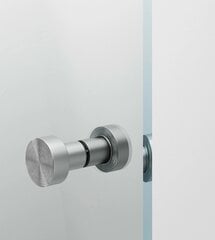 Полукруглая душевая кабина IDO Showerama 10-4 70X70, матовое стекло цена и информация | Душевые кабины | 220.lv