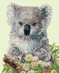 Dimantu mozaīka Koala Eucalyptus Blossom, 41x51 cena un informācija | Dimantu mozaīkas | 220.lv