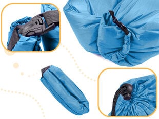 Кровать надувной шезлонг темно-синий Lazy BAG SOFA 230x70 см цена и информация | Надувные матрасы и мебель | 220.lv