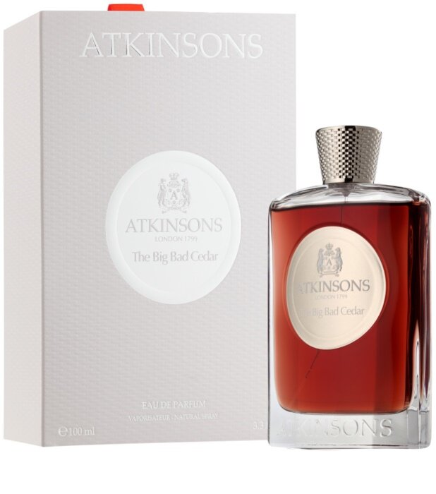 Parfimērijas ūdens Atkinsons The Big Bad Cedar EDP sievietēm/vīriešiem 100 ml cena un informācija | Sieviešu smaržas | 220.lv