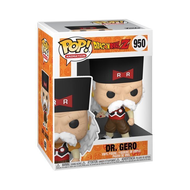 Funko POP! Animation Dragon Ball Z: DBZ S9 - Dr. Gero cena un informācija | Datorspēļu suvenīri | 220.lv