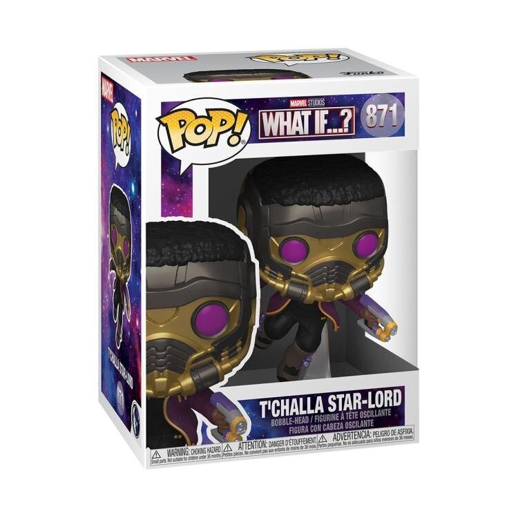 Funko POP! Marvel: What If – T’Challa Star-Lord цена и информация | Datorspēļu suvenīri | 220.lv