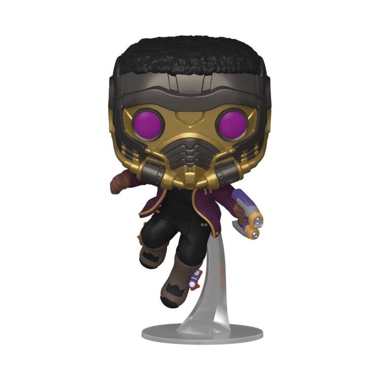 Funko POP! Marvel: What If – T’Challa Star-Lord цена и информация | Datorspēļu suvenīri | 220.lv