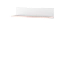 Полка Luna LN14-белый / розовый + белый цена и информация | Полки | 220.lv