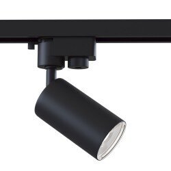 LED sliežu prožektors Maytoni Technical, melns 1xGU10TR002-1-GU10-B цена и информация | Sliežu apgaismojuma sistēmas | 220.lv