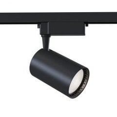 LED sliežu prožektors Maytoni Technical, melns 30W 3000K TR003-1-30W3K-B цена и информация | Трековые светильники и шинопроводы | 220.lv