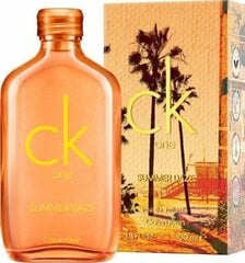 Tualetes ūdens Calvin Klein CK One Summer Daze 2022 EDT unisex 100 ml cena un informācija | Calvin Klein Datortehnika | 220.lv