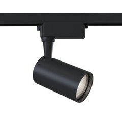 LED sliežu prožektors Maytoni Technical, melns 6W 3000K TR003-1-6W3K-B цена и информация | Трековые светильники и шинопроводы | 220.lv