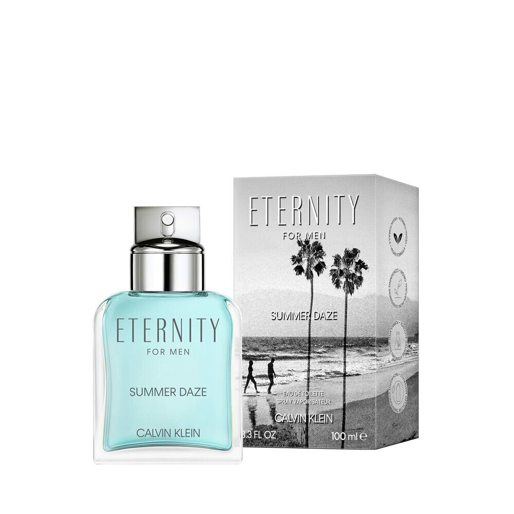 Tualetes ūdens Calvin Klein Eternity Men Summer Daze 2022 EDT vīriešiem 100 ml cena un informācija | Vīriešu smaržas | 220.lv