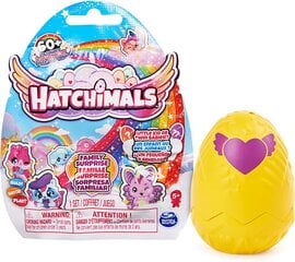 Hatchimals Family Surprise - Little kid or twin babies - ar 1 mazu rotaļlietu, 60+ to collect cena un informācija | Rotaļlietas meitenēm | 220.lv