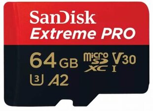 Sandisk от Western Digital SDSQXCU-064G-GN6MA 64 ГБ цена и информация | Карты памяти для мобильных телефонов | 220.lv