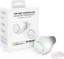 Fibaro The Heat Controller Starter Pack ZW5 EU termostats Z-Wave White cena un informācija | Mājas drošība | 220.lv