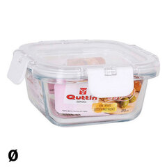 Герметичный контейнер для пищевых продуктов Quttin, 12,4 x 12,4 cм цена и информация | Посуда для хранения еды | 220.lv