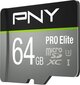 PNY P-SDU64GV31100PRO-GE 64GB cena un informācija | Atmiņas kartes mobilajiem telefoniem | 220.lv