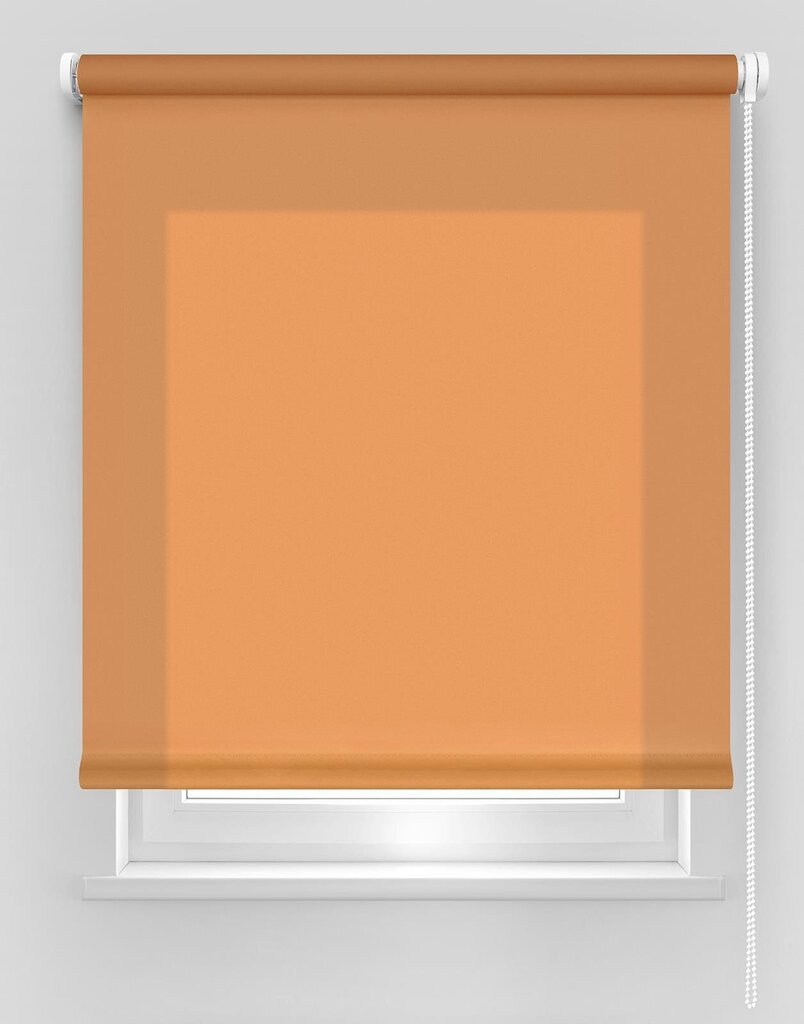 Rullo žalūzijas Dekorika, tumši oranžas krāsas Nr. 31 cena un informācija | Rullo žalūzijas | 220.lv