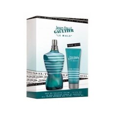 Jean Paul Gaultier Le Male Great dāvanu komplekts vīriešiem: tualetes ūdens EDT 125 ml, Le Male dušas želeja 75 ml cena un informācija | Vīriešu smaržas | 220.lv