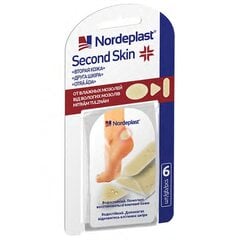 Nordeplast “Вторая кожа” Гидроколлоидный пластырь от влажных мозолей, N6 цена и информация | NordePlast Защитные, дезинфицирующие средства, медицинские товары | 220.lv