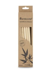 Bamboo-Up соломинки с щеткой N10 цена и информация | Праздничная одноразовая посуда | 220.lv