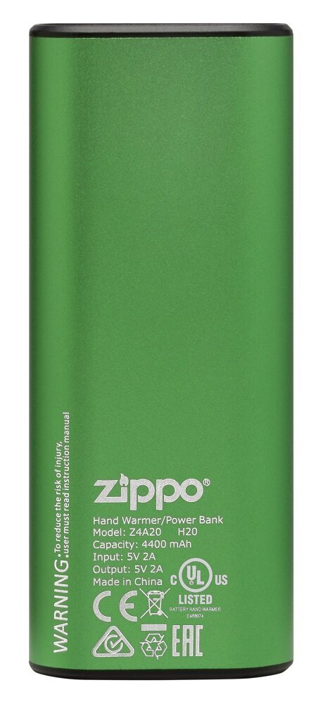 Zippo HeatBank® 6 uzlādējams roku sildītājs + strāvas banka цена и информация | Lādētāji-akumulatori (Power bank) | 220.lv
