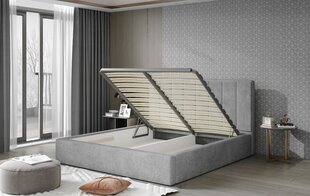 Кровать E-Аudrey, синяя цена и информация | Кровати | 220.lv